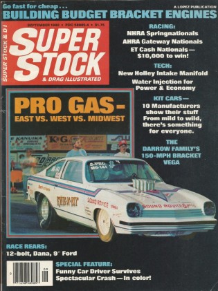 SUPER STOCK 1980 SEPT - BYRON, IARUSSI, PRO GAS, TIM GROSE, DARROW